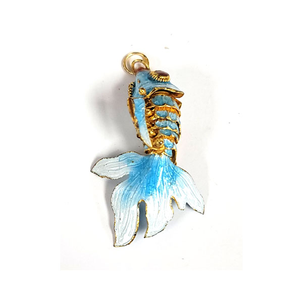 GOLDFISH PENDANT 055WT